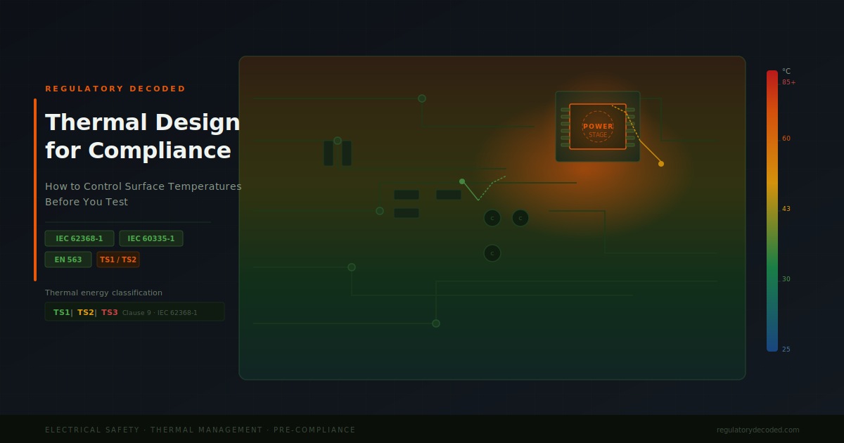 Thermal design compliance